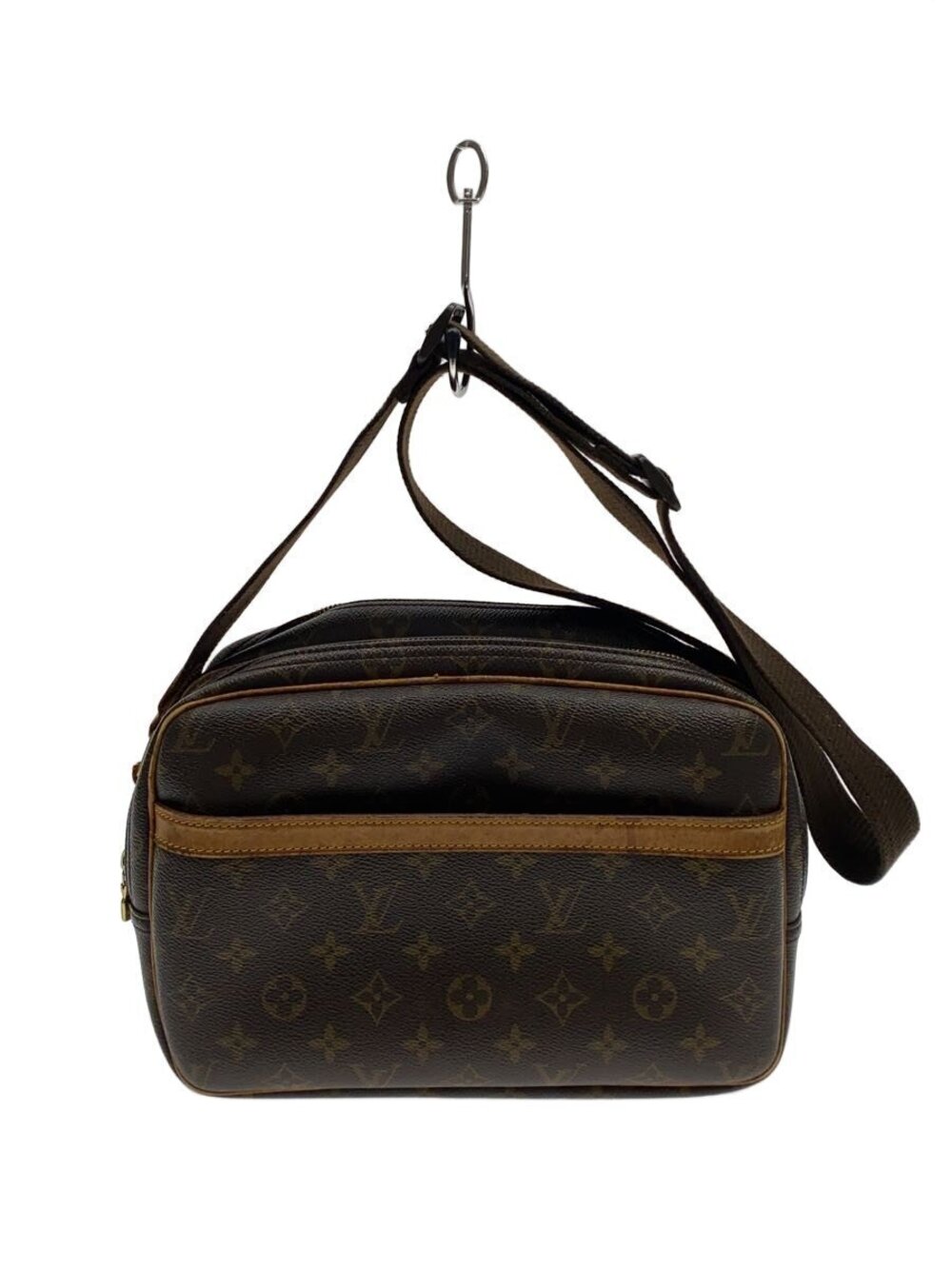 LOUIS VUITTON Reporter Monogram Canvas Brown